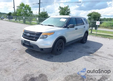 2014 Ford Police Interceptor из США, поврежденный, VIN 1FM5K8AR3EGA92873